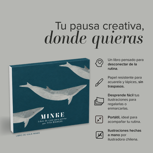 Libro pintar Minke