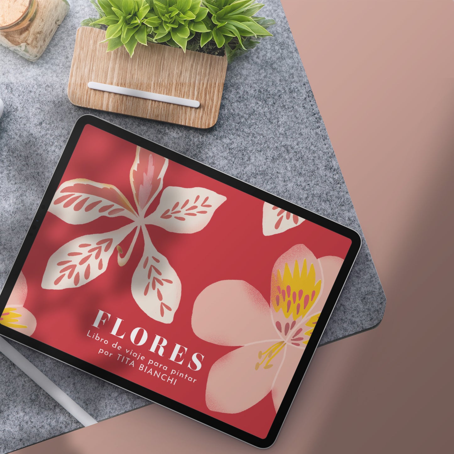 Láminas Digitales - Libro de Viaje Flores