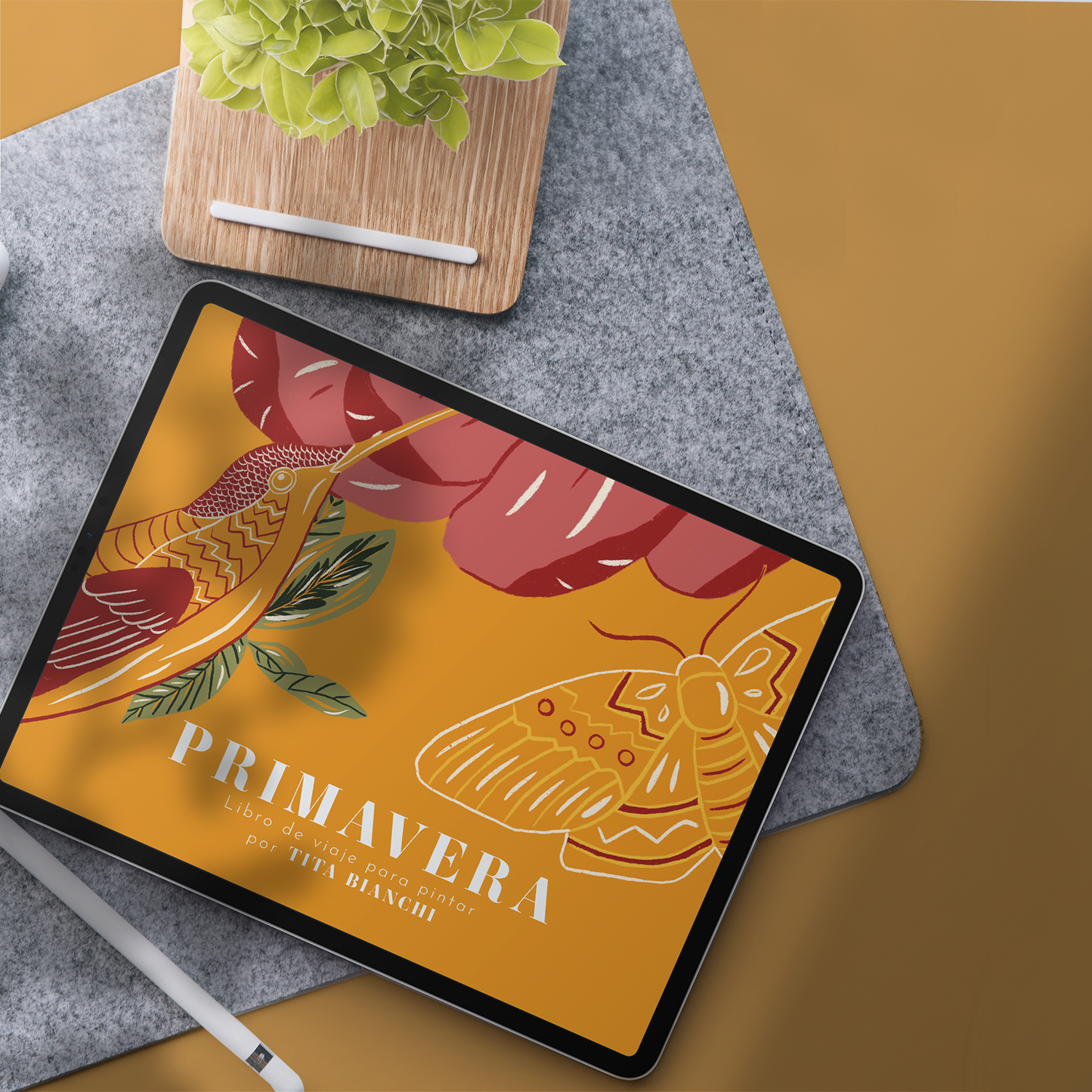 Láminas Digitales - Libro de Viaje Primavera