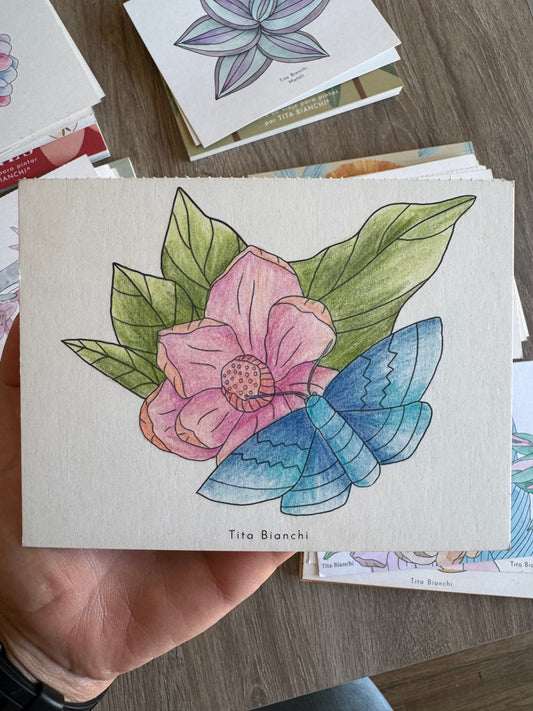 Libro Primavera / Con acuarela y lápices!