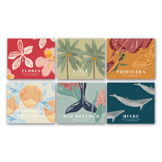 Pack todos los libros para pintar