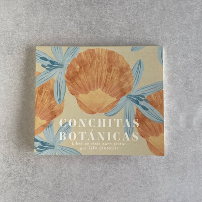Libros para pintar inspirados en la naturaleza, tamaño pocket ideal para viaje, tita bianchi, pintar con acuarela y lápices 
