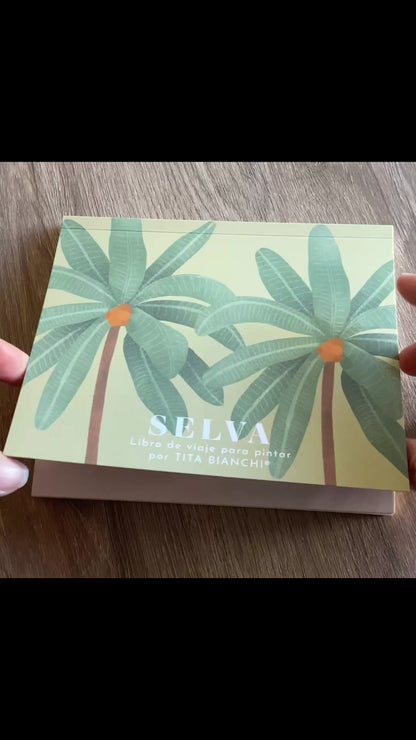 Libro para pintar Selva