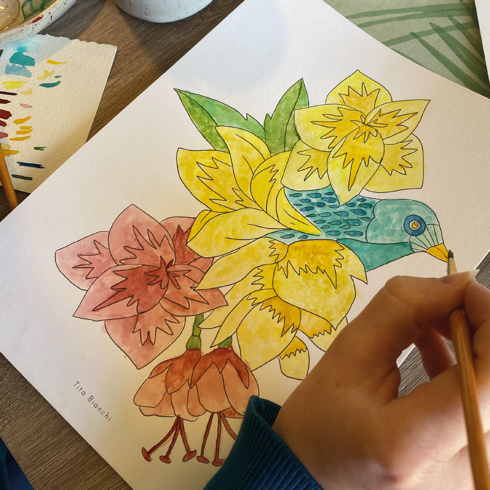 teams building acuarela